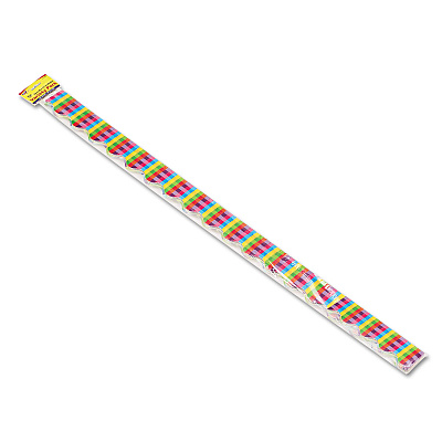 TREND Terrific Trimmers Variety Set Board Trim, Assorted Color Basics, 2.25" x 39", Assorted Colors, 48/Set (TEPT92908)