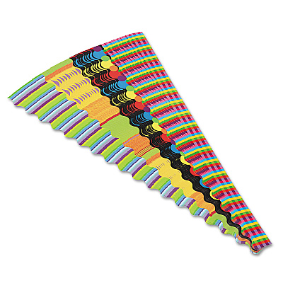 TREND Terrific Trimmers Variety Set Board Trim, Assorted Color Basics, 2.25" x 39", Assorted Colors, 48/Set (TEPT92908)
