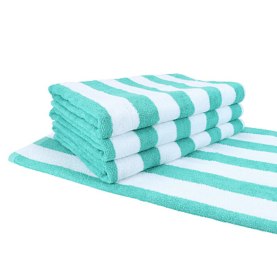 Cali-cabana Beach Towels 30x60 Green, Case Of 32 (CALICABANA-GRN-CS)