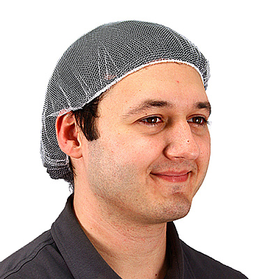 21 In. Heavyweight Polyester Hairnet White, Case Of 1000 (MC-21-1000/W)