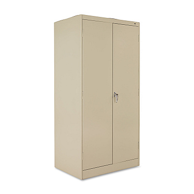 Tennsco 72" High Standard Cabinet (Unassembled), 36w x 24d x 72h, Putty (TNN1480PY)
