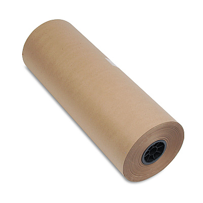 Universal High-Volume Heavyweight Wrapping Paper Roll, 50 lb Wrapping Weight Stock, 24" x 720 ft, Brown (UNV1300039)
