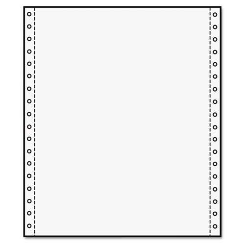 Universal Printout Paper, 2-Part, 15 lb Bond Weight, 9.5 x 11, White/Canary, 1,800/Carton (15872)