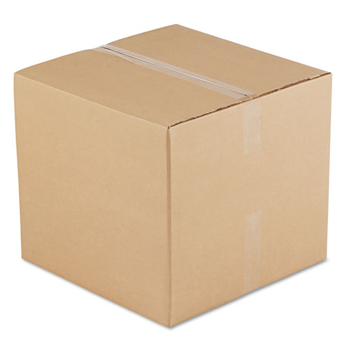 General Supply FIXED-DEPTH SHIPPING BOXES, REGULAR SLOTTED CONTAINER (RSC), 18" X 18" X 16", BROWN KRAFT, 15/BUNDLE (181816)