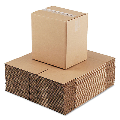 Universal Fixed-Depth Corrugated Shipping Boxes, Regular Slotted Container (RSC), 8.75" x 11.25" x 12", Brown Kraft, 25/Bundle (UNV11812)