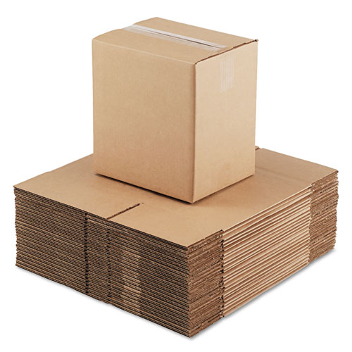 General Supply FIXED-DEPTH SHIPPING BOXES, REGULAR SLOTTED CONTAINER (RSC), 11.25" X 8.75" X 12", BROWN KRAFT, 25/BUNDLE (11812)