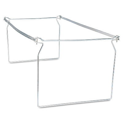 Universal Screw-Together Hanging Folder Frame, Letter Size, 23" to 26.77" Long, Silver (UNV17000)