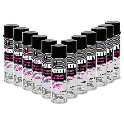 Misty Penetrating Lubricant Spray, 19 oz Aerosol Can, 12/Carton (AMR1002456)