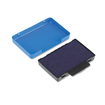 T5440 Professional Replacement Ink Pad for Trodat Custom Self-Inking Stamps, 1.13" x 2", Blue (USSP5440BL)