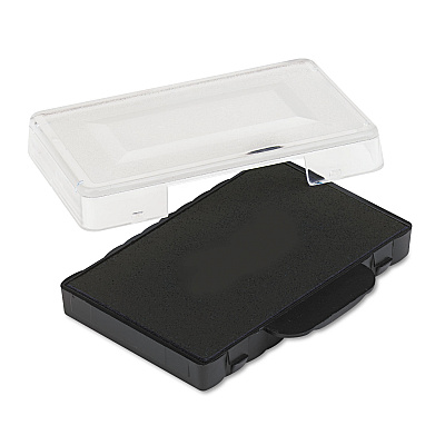 T5460 Professional Replacement Ink Pad for Trodat Custom Self-Inking Stamps, 1.38" x 2.38", Blue/Red (USSP5460BR)