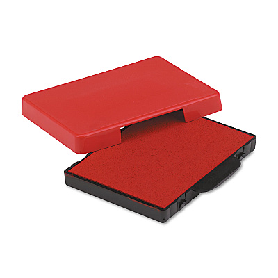 T5460 Professional Replacement Ink Pad for Trodat Custom Self-Inking Stamps, 1.38" x 2.38", Red (USSP5460RD)