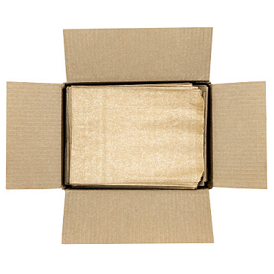 Hospeco Kraft Waxed Paper Receptacle Liner, Kraft/brown, 7.5" X 10.5" X 3", 1000/cs, Case Of 1000 (KL1000)