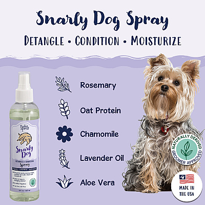 Bobbi Panter Signature Snarly Dog Detangling Spray (8oz), 8 Oz Bottle (BP00040)