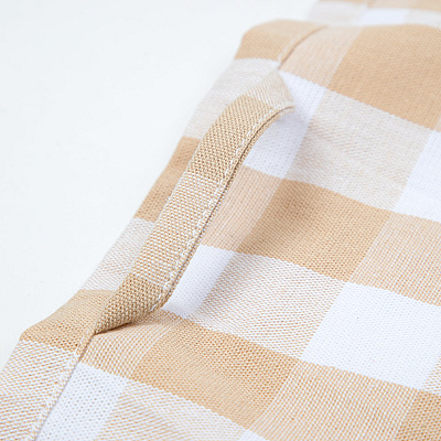 Sc Buffalo Plaid Kitchen Towel 20x30 Beige, Pack Of 6 (P-SC-KT-BUF-BGE)