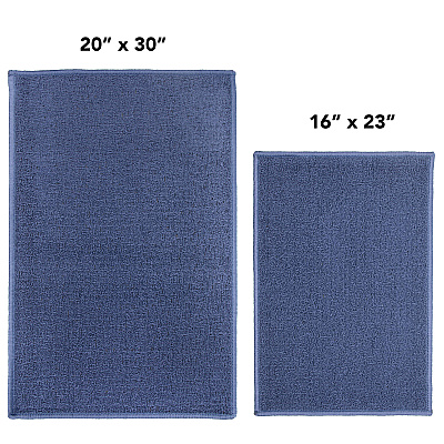 Sloppy Chef 2pc Rug Set 16x23 & 20x30 Assorted, Case Of 24 Sets (JAKARTA-2PC-ASST-CS)