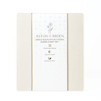 Aston & Arden Linacel Sheet Set Cali-king Tan, 4 Piece Set (P-SS-LNCALKG-TN)