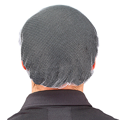 24 In. Heavyweight Polyester Hairnet White, Case Of 1000 (MC-24-1000/W)