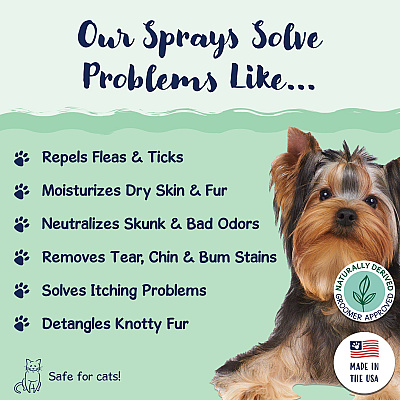 Bobbi Panter Signature Itchy Dog Spray, Tea Tree/lavender (8oz), 8 Oz Bottle (BP00015)