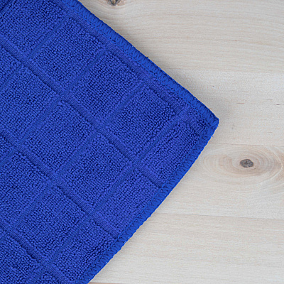 Sc Mesh Backed Dishcloth 12x12 Blue, Pack Of 12 (PNP-DC-MESH-BL)