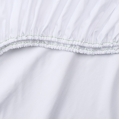 Lulworth T180 Fitted Bed Sheets White King (case Of 24) (T180-788012)
