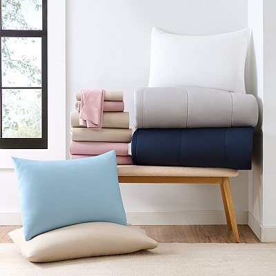 Family Essentials Bed In Bag 7pc - King - Grey, 7 Piece Set (P-BIAB-KG-GY)