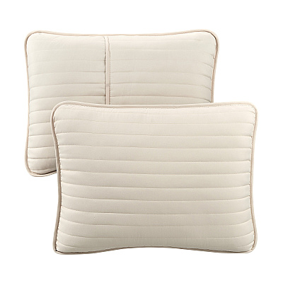 Host & Home Brushed Microfiber Quilt Set Queen Taupe, Case Of 4 (MFQT-FQSET-TP)