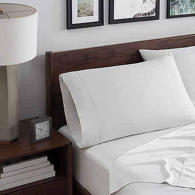 Aston & Arden Bamboo Sheet Set Cali-king Grey, 4 Piece Set (P-SS-BBCALKGGY)