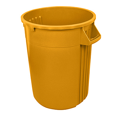 Container Gator Plus 32 Gallon Yellow, Case Of 6 (7732-16)