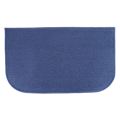 Sloppy Chef D-shape Accent Rug 18x30 Blue, 1 Each (P-JKT-DSHAPE-BL)