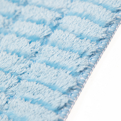 Scrubbing Wet Flat Mop - 24", Blue, Pack Of 12 (M800024B)