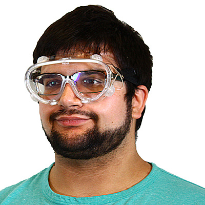 Goggles 808 Series - Clear Lens, Case Of 60 (7320)