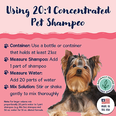 Bobbi Panter Signature Shaggy Cat Shampoo & Conditioner (13 Oz), Vitamin E, Jojoba Oil, And Aloe Vera, 13 Oz Bottle (BP00097)