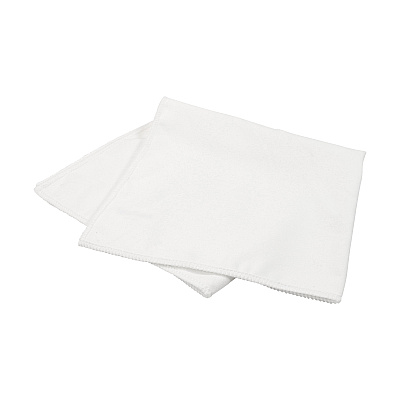 Smart Choice Suede Cleaning Cloth 16x16 White, Pack Of 12 (PNP915103WH)
