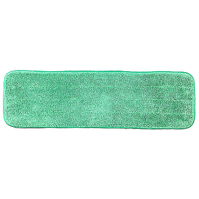 Microfiber Flat Wet Mop - 18", Green, Pack Of 12 (PNP830018G)