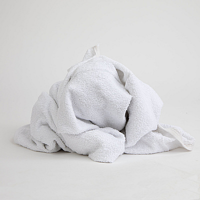 W54 Hand Towel Size Terry Wipers White 50lb Box (N-W54-50)