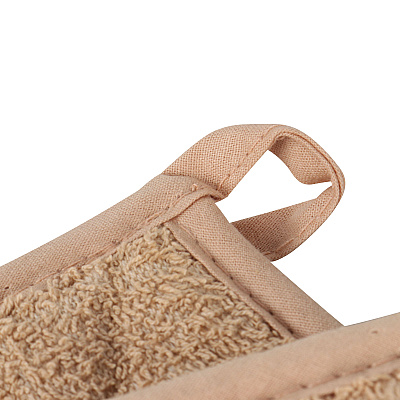 Cooks Linen Pot Holder 7x7 Tan, Pack Of 12 (PNP-POT-TAN)