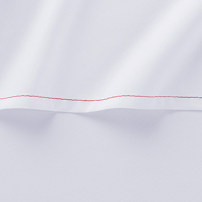 Lulworth T200 Flat Bed Sheets White Full (case Of 24) (T200-81115)