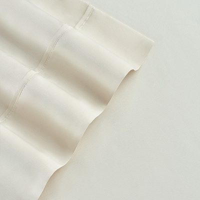 Aston & Arden Tencel Sheet Set California King - Cream, 4 Piece Set (P-SS-CKG-400-CR)