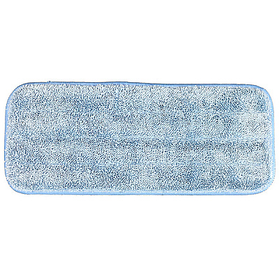 Microfiber Flat Wet Mop - 13", Blue, Pack Of 12 (PNP830013B)