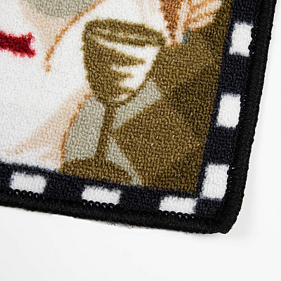 Sloppy Chef Printed Rug 2pc Set Chef (PNP-KTC-2PC-CHE)