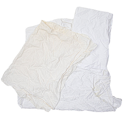 R-w39 Sheet Reclaimed Rags White 50lb Box (R1-W39-50)