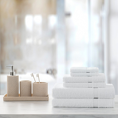 Admiral Hospitality Bath Towel 24x48 White, Pack Of 12 (P-ADM-BATH-8)
