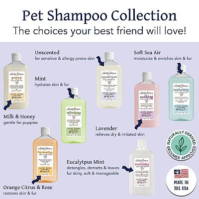 Bobbi Panter Botanicals Hypoallergenic Dog Shampoo Rosemary (14oz), Case Of 12 (BP00056-CS)