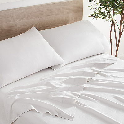 Aston & Arden Linacel Sheet Set Cali-king Grey, 4 Piece Set (SS-LNCALKG-GY)