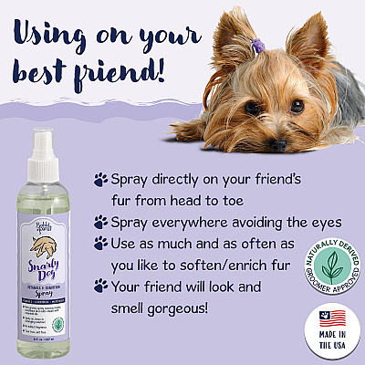 Bobbi Panter Signature Snarly Dog Detangling Spray (8oz), 8 Oz Bottle (BP00040)