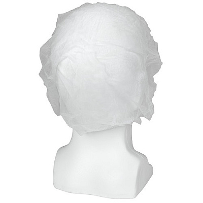 Proworks Bouffant Cap, Polyproplene, White, 24", 1000/cs, Case Of 1000 (DA-BC24WH)