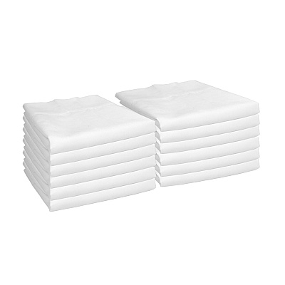 Lulworth T200 White Pillowcase - Standard (case Of 72) (T200-4236)