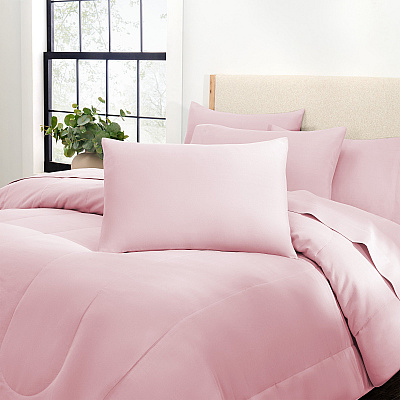 Family Essentials Bed In Bag 7pc - Queen - Rose, Case Of 6 (BIAB-FQ-RO)