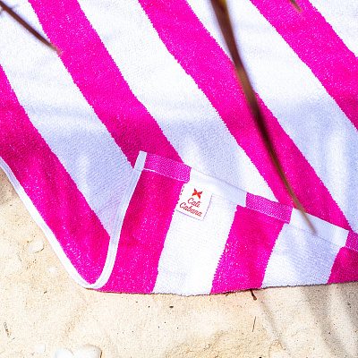 Cali-cabana Beach Towels 30x60 Pink, Case Of 32 (CALICABANA-PNK-CS)