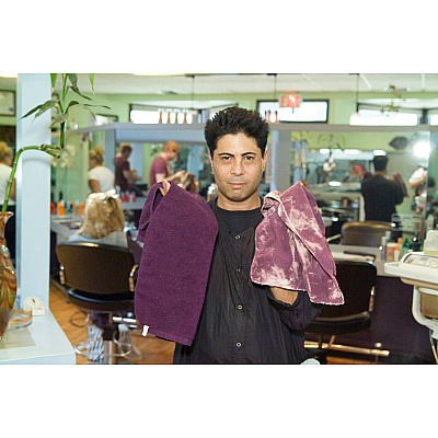 Cotton Jr. Salon Towel 16x27 Eggplant, Case Of 180 (BBJ-1627-2.5EGP-CS)